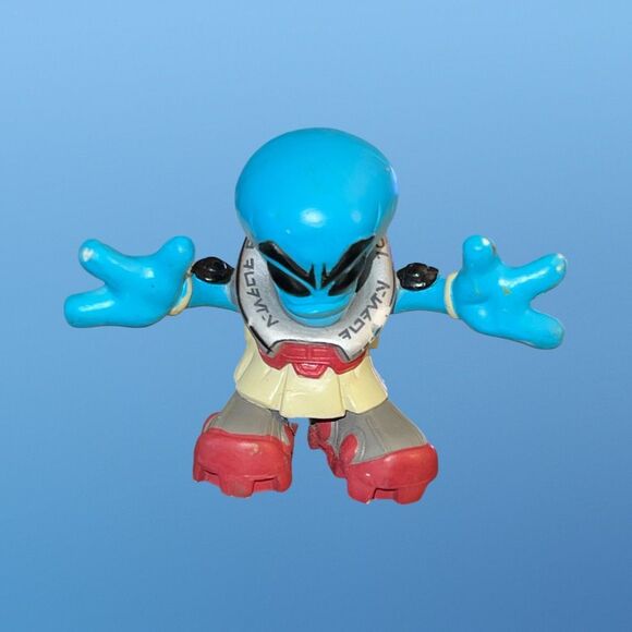 Y2K X-Concepts Tech Deck Dude Evolution ROZZ ALIEN & GREEN FRANKIN FINGER B10 - Picture 5 of 8